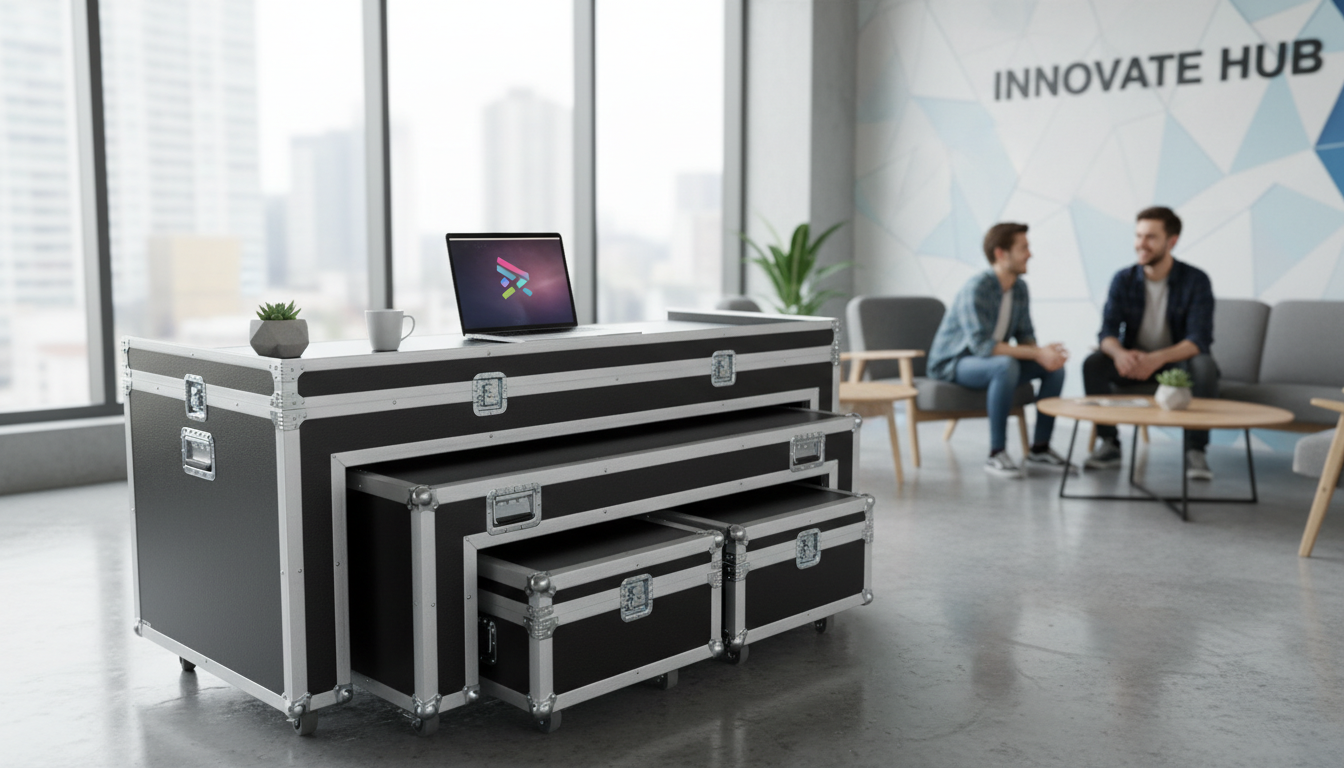 TurtleCases custom front desk case