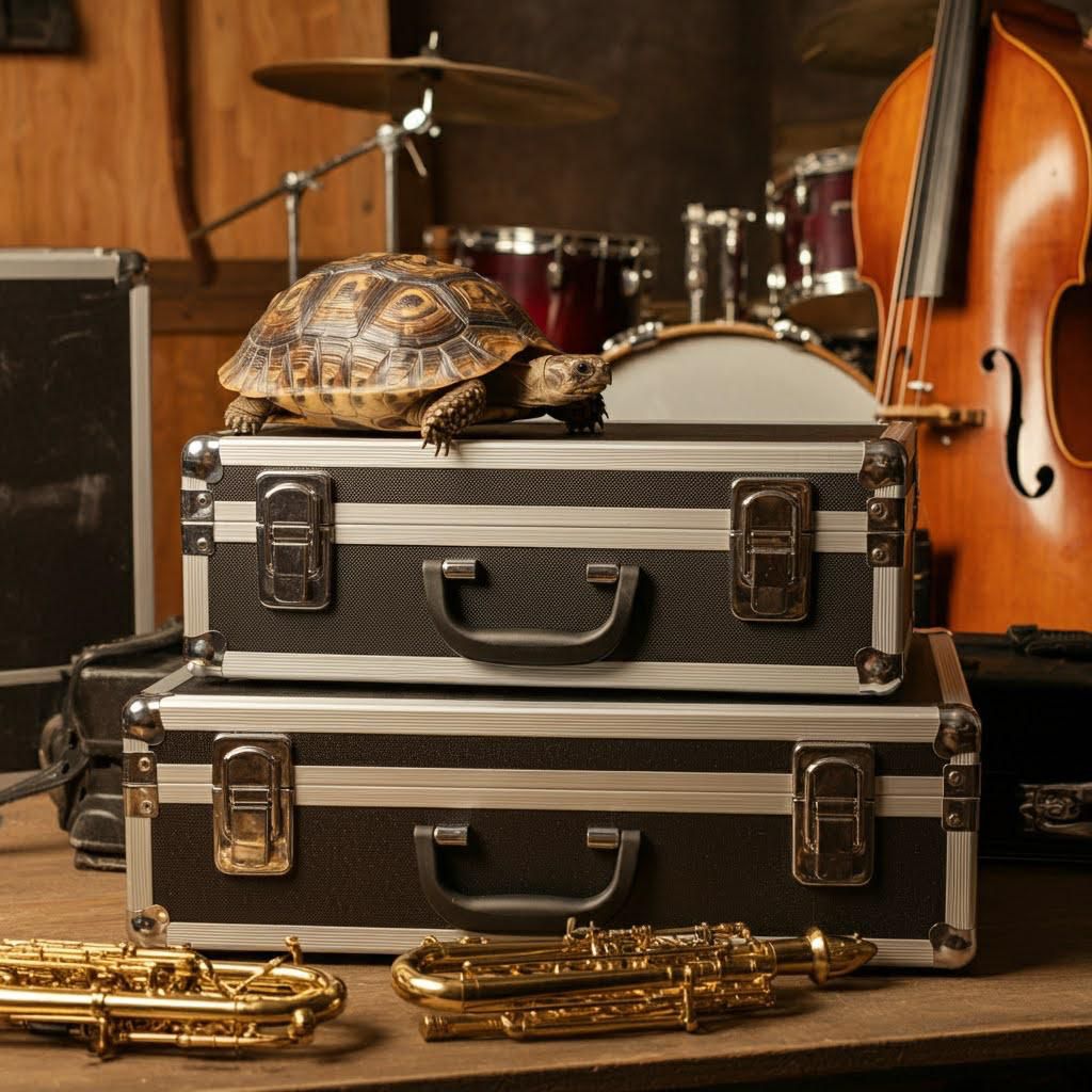 Case TurtleCases para câmera broadcast profissional com espuma personalizada e compartimentos para lentes